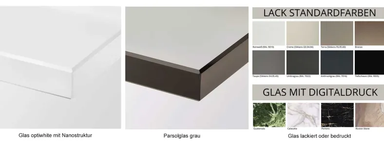 Ronald Schmitt K736 Couchtisch höhenverstellbar Keramik Glas individuell