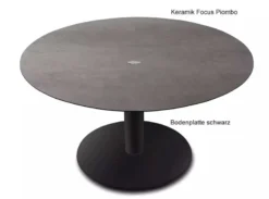 Ronald Schmitt Triplex Couchtisch höhenverstellbar rund oder eckig 75 cm