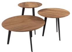 Ronja Beistelltisch Holz rund