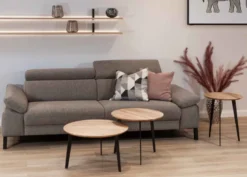 Ronja Beistelltisch Holz rund