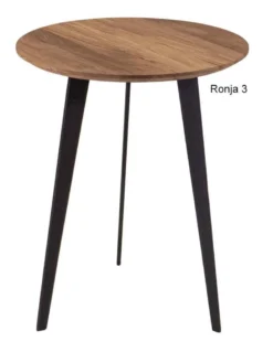 Ronja Beistelltisch Holz rund