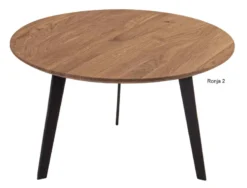 Ronja Beistelltisch Holz rund