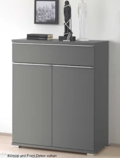 Rubin Kommode mit Türen und Schubladen