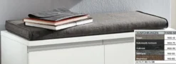 SALEA Flur Sitzbank mit Stauraum