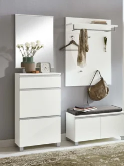 SALEA Garderobe Flur weiß