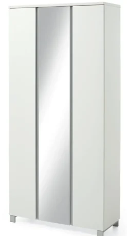 SALEA Garderobenschrank weiß