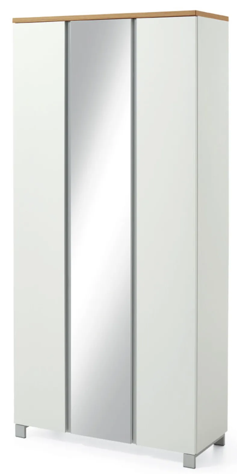 SALEA Garderobenschrank weiß