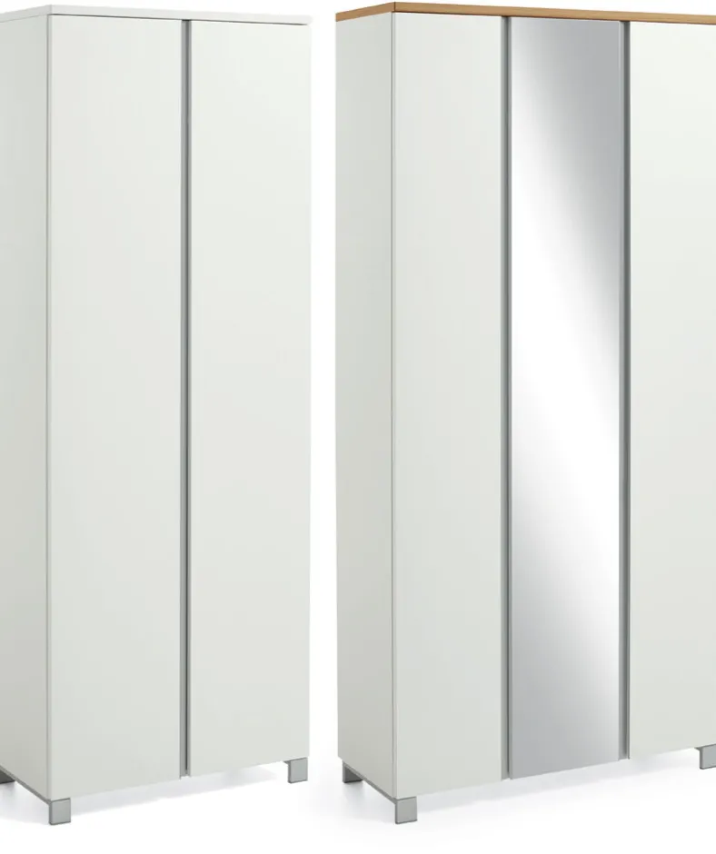 SALEA Garderobenschrank weiß