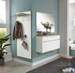 SALEA Garderobe weiß modern