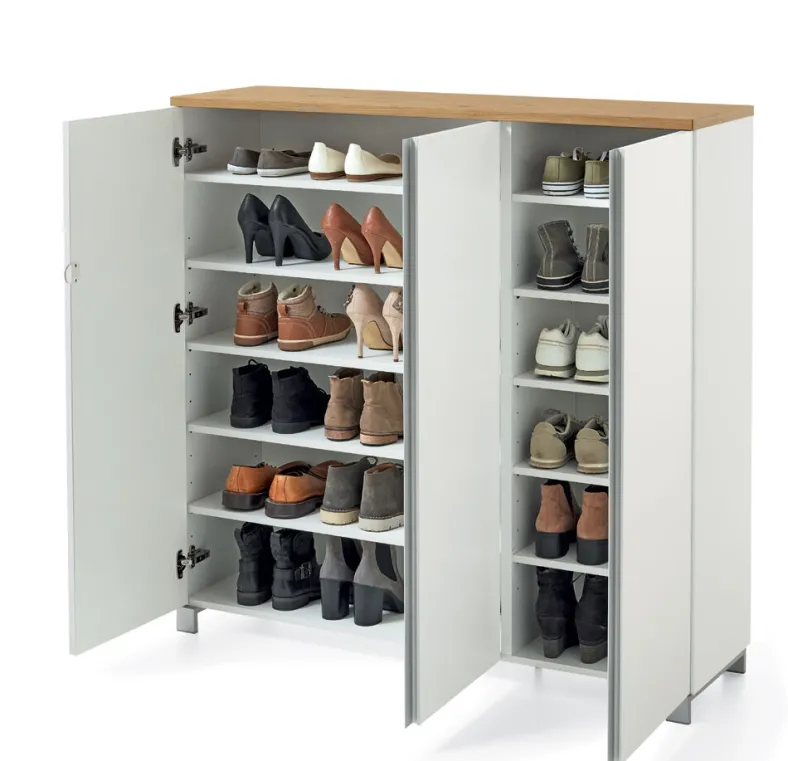SALEA Schuhkommode weiß