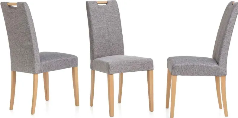 Savona Stühle grau 4er Set