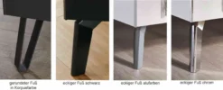 Scale Bett mit Polsterkopfteil