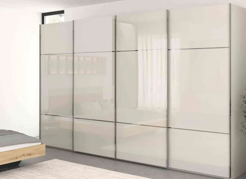 Scale Linea Trio Schwebetürenschrank Glas