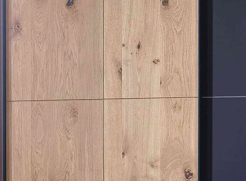 Scale Slide Wood Kleiderschrank eiche
