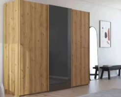 Scale Slide Wood Kleiderschrank eiche