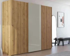 Scale Slide Wood Kleiderschrank eiche