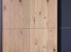 Scale Slide Wood Schwebetürenschrank eiche