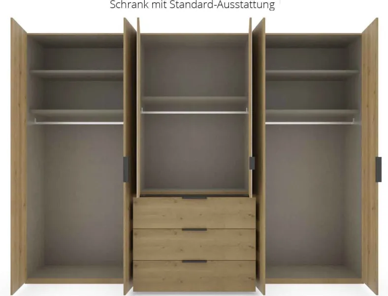 Scale Spin Kleiderschrank mit Schubladen