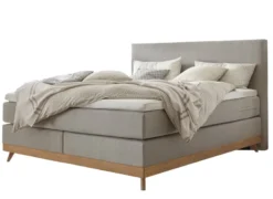 Scandia Boxspringbett Leinen