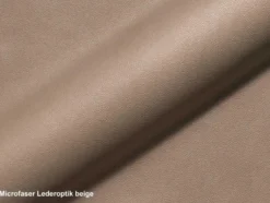 Schösswender 2er Set Armlehnstühle Microfaser Lederoptik beige kurzfristig