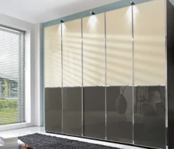 Shanghai 2 Kleiderschrank mit Glastüren