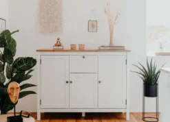 Sideboard weiß Landhaus