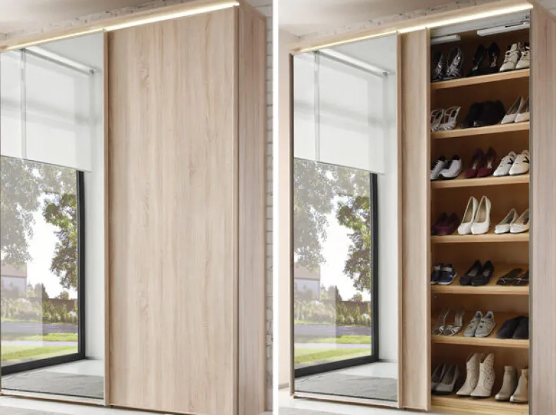 Sinfonie Plus Garderobenschrank mit Spiegel