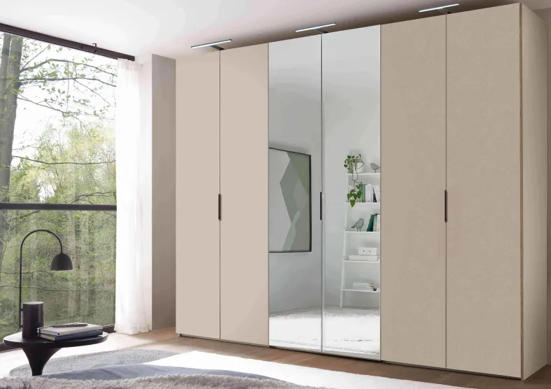 Sinfonie Plus Nova Drehtürenschrank mit Spiegel