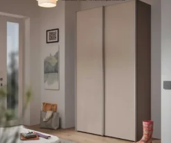 Sinfonie Plus Schwebetürenschrank mit Glastüren