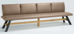 Sitzbank 160 cm mit Rückenlehne