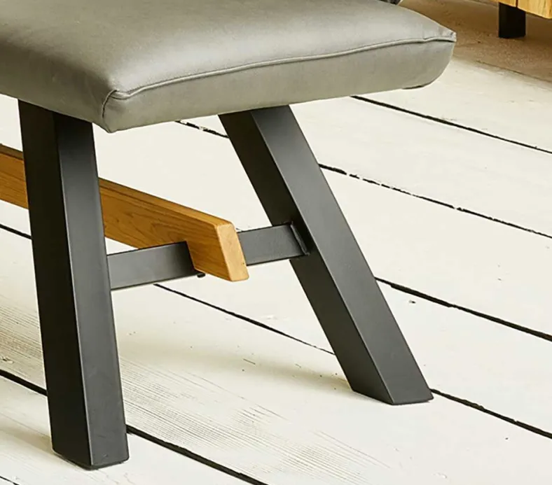 Sitzbank 160 cm mit Rückenlehne