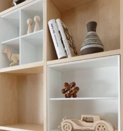 Solution Bücherregal mit Schieberegal