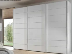 Sonate Como Glas Kleiderschrank B373 cm