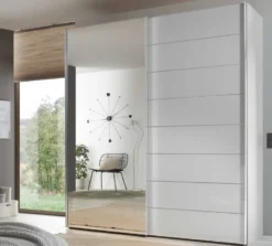 Sonate Como Kleiderschrank mit Spiegel B225 cm