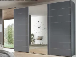 Sonate Como Schwebetürenschrank mit Spiegel B298 cm