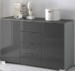 Sonate Kommode mit Glas