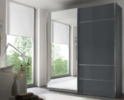 Sonate Lucca Schwebetürenschrank Spiegel B225 cm