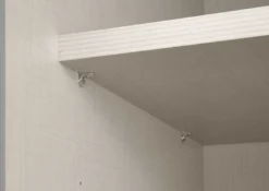 Sonate Pesaro Kleiderschrank Glastüren B400 cm