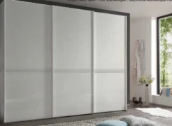 Sonate Pesaro Kleiderschrank mit Glastüren B373 cm