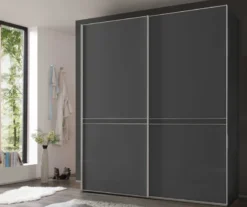 Sonate Pesaro Kleiderschrank mit Glastüren B167 cm