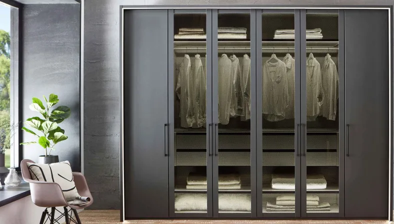 Split Kleiderschrank Parsolglas