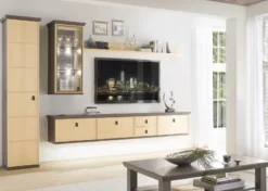 Square Wohnzimmer Landhausstil modern