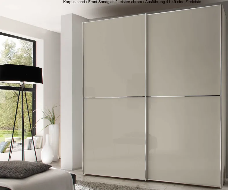 Staud Schwebetürenschrank Sinfonie Plus Glasfront