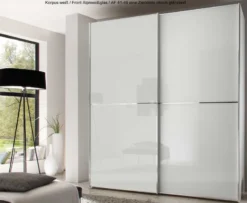 Staud Sinfonie Plus Schwebetürenschrank weiß