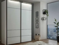 Staud Sinfonie Plus Schwebetürenschrank weiß