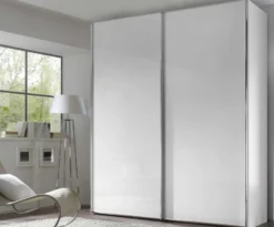 Staud Sinfonie Plus weisser Schwebetürenschrank