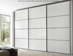 Staud Sinfonie Plus weisser Schwebetürenschrank