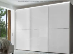 Staud Sinfonie Plus weisser Schwebetürenschrank