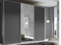 Staud Sinfonie Schwebetürenschrank mit Spiegel