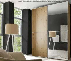 Staud Sinfonie Schwebetürenschrank mit Spiegel